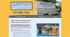 Desktop Screenshot of andersonsdrainworks.net
