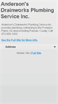 Mobile Screenshot of andersonsdrainworks.net
